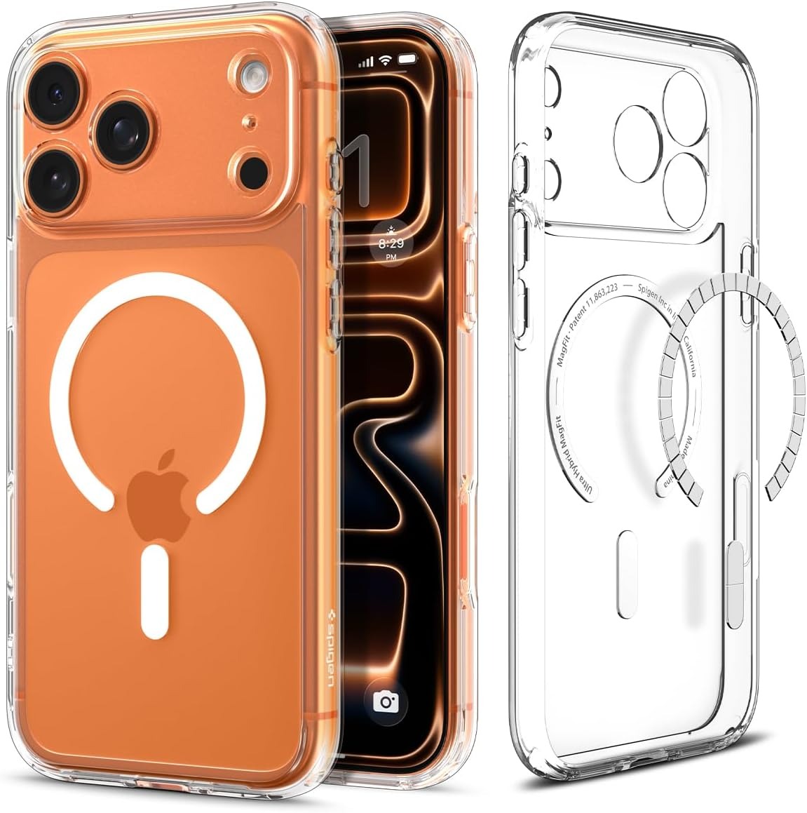 iPhone 17 Pro Max Case | Ultra Hybrid MagFit | Clear Anti-Yellowing Shockproof TPU | MagSafe Compatible Cover